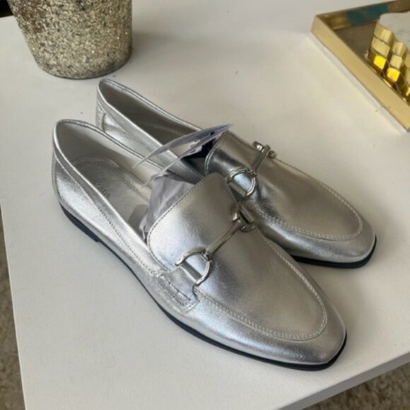 Silver Loafers - Brand New - Picture 3 of 4